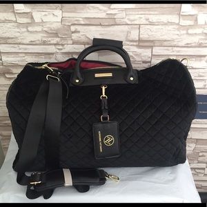 adrienne vittadini quilted luggage